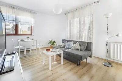 Część wypoczynkowa w obiekcie Komfort Parking Balkon
