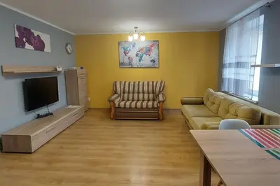 Telewizja i/lub zestaw kina domowego w obiekcie HarmonyHub