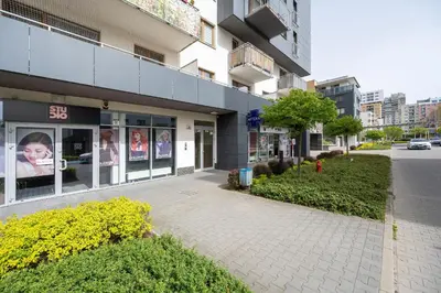 Budynek, w którym mieści się apartament