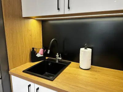 Kuchnia lub aneks kuchenny w obiekcie Apartament Helenka
