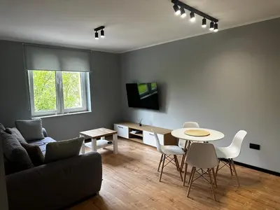 Telewizja i/lub zestaw kina domowego w obiekcie Apartament Helenka