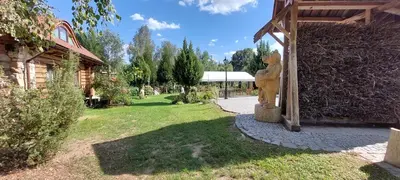 Ogród w obiekcie Stary Spichlerz nad Wartą