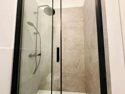 Łazienka w obiekcie Apartamenty Maj Sokołowsko
