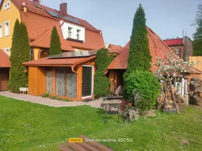Ogród w obiekcie apartament w ogrodzie