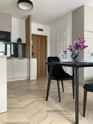 Kuchnia lub aneks kuchenny w obiekcie Apartament dla Dwojga