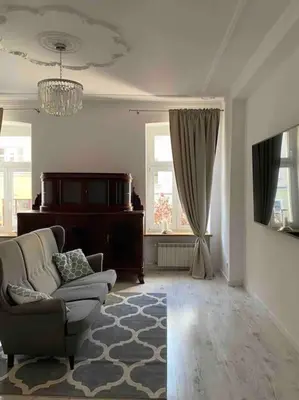 Część wypoczynkowa w obiekcie City Glamour Apartament