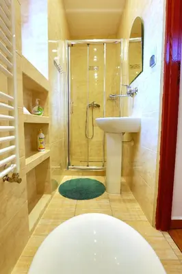 Łazienka w obiekcie Ranczo u Jana