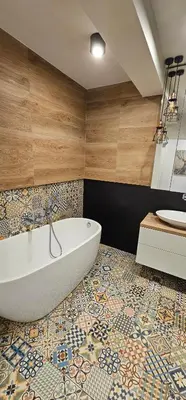 Łazienka w obiekcie Apartamenty Natura
