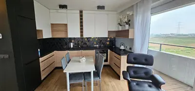 Kuchnia lub aneks kuchenny w obiekcie Apartamenty Natura