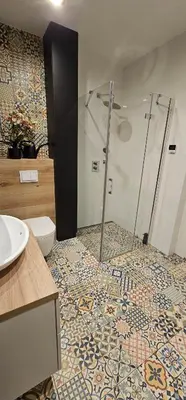 Łazienka w obiekcie Apartamenty Natura