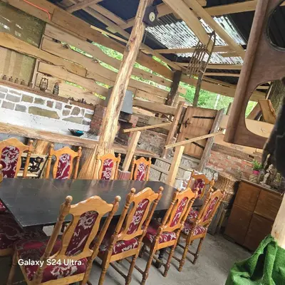Restauracja lub miejsce do jedzenia w obiekcie Apartament Wilhelma II