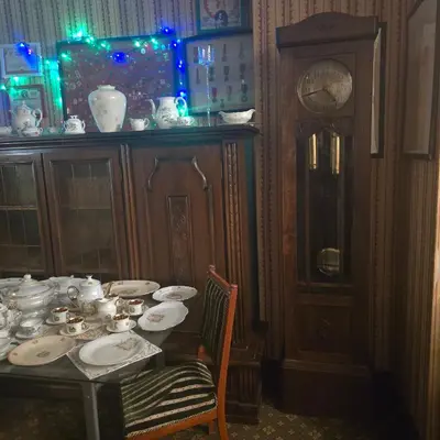 Zestaw do parzenia kawy i herbaty w obiekcie Apartament Wilhelma II