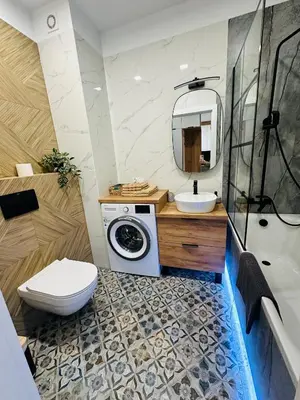 Łazienka w obiekcie Apartamenty Dębowa 10