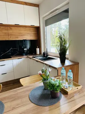 Plan piętra w obiekcie Apartamenty Dębowa 1 Priv ogród dwa tarasy