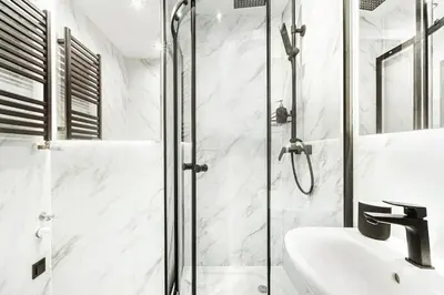 Łazienka w obiekcie Stylowe Apartamenty w Centrum