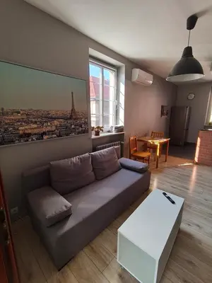 Część wypoczynkowa w obiekcie Apartament Gliwice Centrum plus Parking