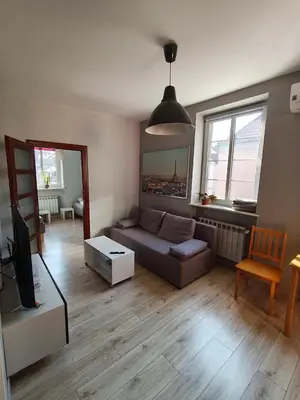 Część wypoczynkowa w obiekcie Apartament Gliwice Centrum plus Parking
