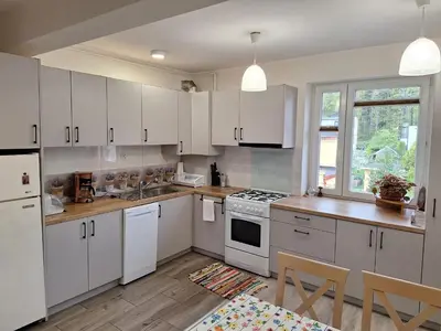 Kuchnia lub aneks kuchenny w obiekcie Apartament POD CHEŁMCEM