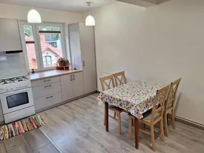 Kuchnia lub aneks kuchenny w obiekcie Apartament POD CHEŁMCEM