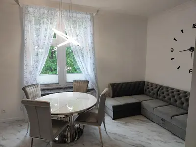 Część wypoczynkowa w obiekcie Apartament Jak w banku