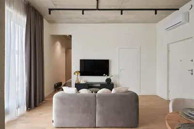 Telewizja i/lub zestaw kina domowego w obiekcie River Premium Apartments