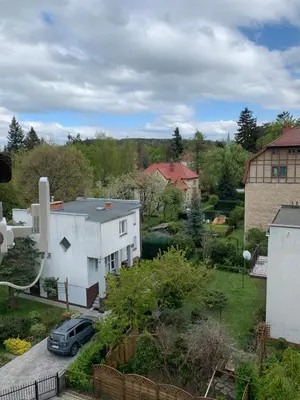 Budynek, w którym mieści się apartament
