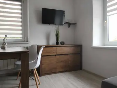 Telewizja i/lub zestaw kina domowego w obiekcie Apartament Alma
