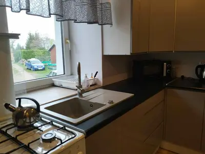 Kuchnia lub aneks kuchenny w obiekcie Apartament Alma