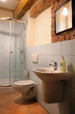 Łazienka w obiekcie Dom pod Twierdzą Srebrna Góra