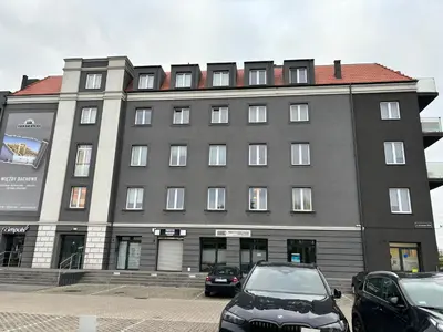 Budynek, w którym mieści się apartament