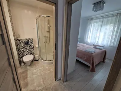 Łazienka w obiekcie Apartament Pionier 71B