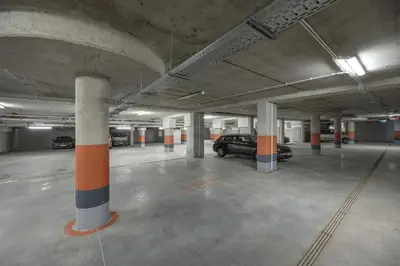 Plan piętra w obiekcie Mieszczańska Modern Apartment with Balcony & Free Parking Wrocław by Noclegi Renters