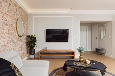 Telewizja i/lub zestaw kina domowego w obiekcie Prestige Apartments 5