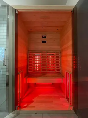 Łóżko lub łóżka w pokoju w obiekcie Apartament pod Wielką Sową z Sauną Infrared