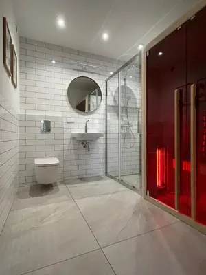 Łazienka w obiekcie Apartament pod Wielką Sową z Sauną Infrared