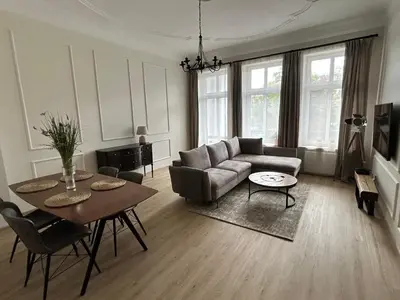 Część wypoczynkowa w obiekcie Apartament No. 5 City Center