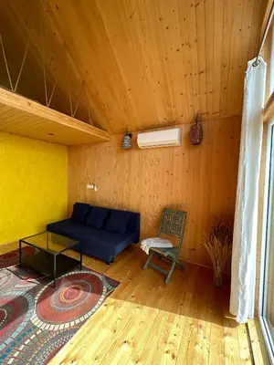 Część wypoczynkowa w obiekcie Sunny house domki rekreacyjne pod Ślężą
