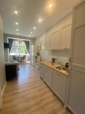 Kuchnia lub aneks kuchenny w obiekcie Apartament La Petite