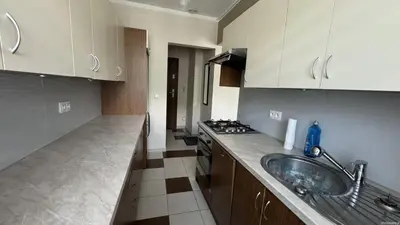 Kuchnia lub aneks kuchenny w obiekcie Apartament Piątka Wałbrzych
