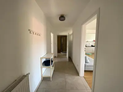 Łóżko lub łóżka w pokoju w obiekcie PrzyLądek Zdrój Bike Apart