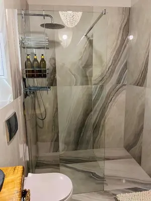 Łazienka w obiekcie Apartement Wabi Sabi w centrum Raciborza
