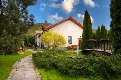 Ogród w obiekcie Apartamenty u Agi