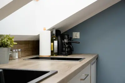 Kuchnia lub aneks kuchenny w obiekcie Apartamenty u Agi