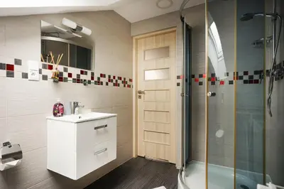 Łazienka w obiekcie Apartamenty u Agi