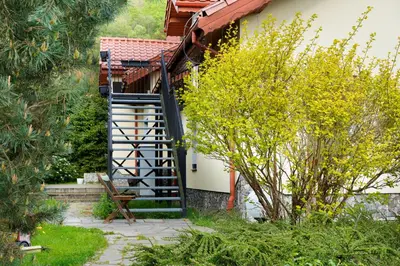Ogród w obiekcie Apartamenty u Agi