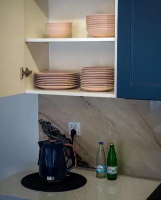Kuchnia lub aneks kuchenny w obiekcie Apartamenty Cud Miód 1