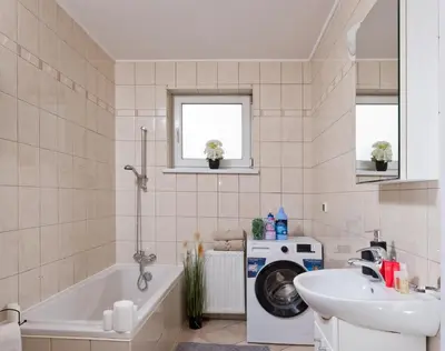 Łazienka w obiekcie Apartament Słoneczny 9