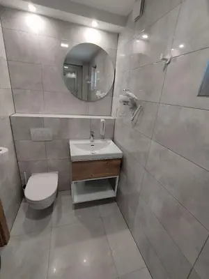 Łazienka w obiekcie Pokoje u Krysi