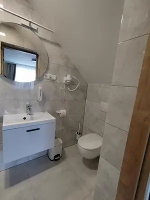 Łazienka w obiekcie Pokoje u Krysi