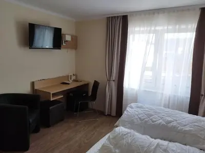 Łóżko lub łóżka w pokoju w obiekcie Pokoje u Krysi